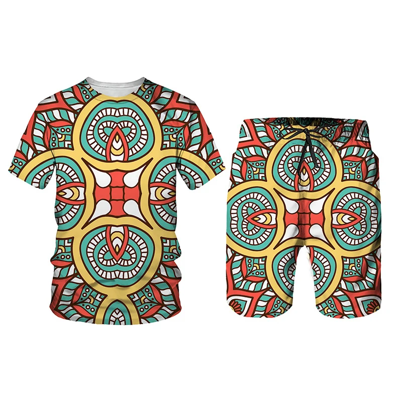 Men's Summer New Luxury 3D Printing Leisure Sports Running Fitness Short Sleeve + Shorts Personality Fashion Round Neck
Men's Summer New Luxury 3D Printing Leisure Sports Running Fitness Short Sleeve + Shorts Personality Fashion Round Neck