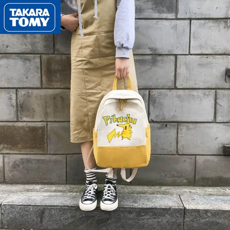 Холщовый Рюкзак TAKARA TOMY 2022 Pikachu, Женский Повседневный школьный рюкзак с милым мультяшным принтом для студентов, дорожный рюкзак
Холщовый Рюкзак TAKARA TOMY 2022 Pikachu, Женский Повседневный школьный рюкзак с милым мультяшным принтом для студентов, дорожный рюкзак