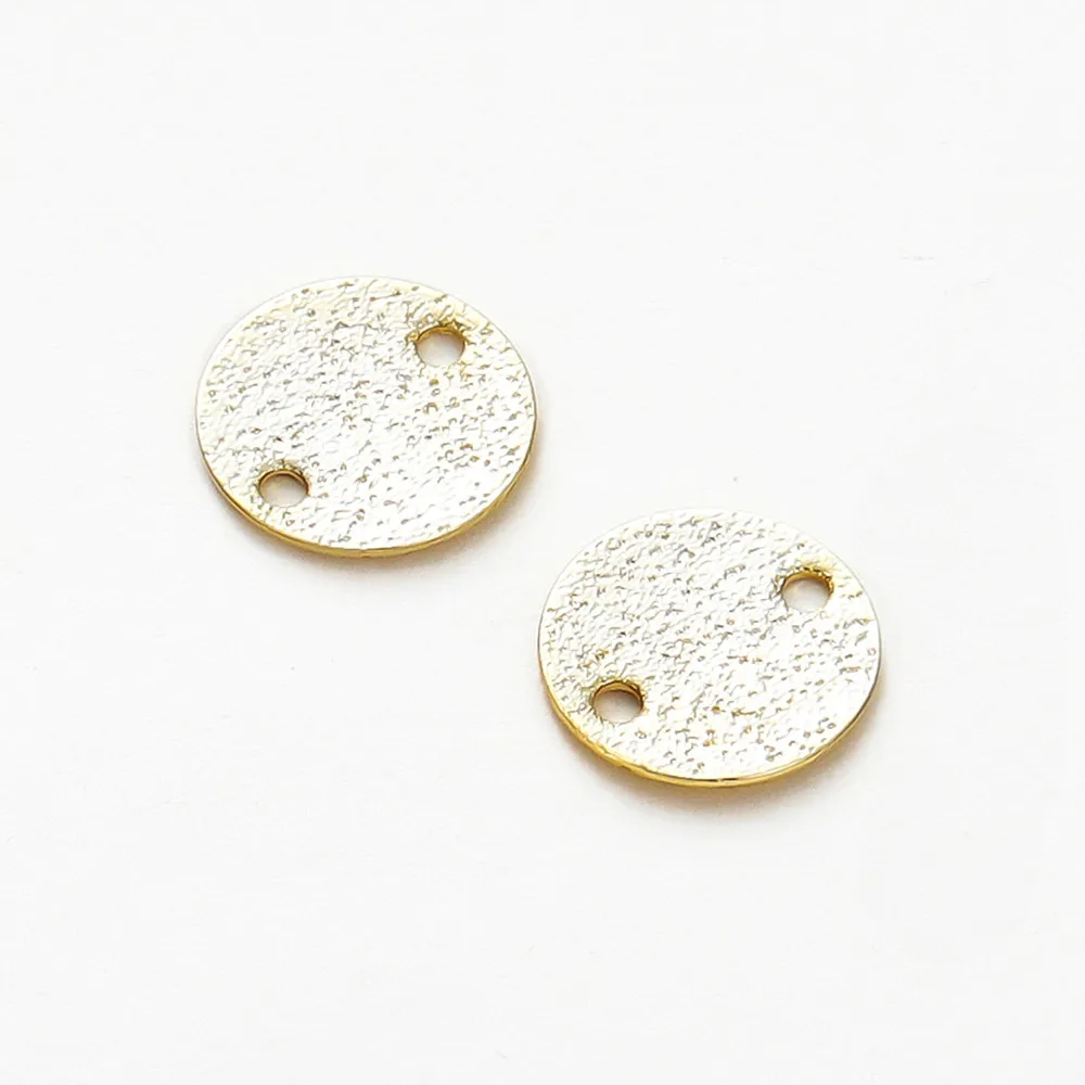 10Pcs 10MM 14K Gold Color Brass Frosted Round Connector Charms Jewelry Making Supplies Diy Findings Accessories
10Pcs 10MM 14K Gold Color Brass Frosted Round Connector Charms Jewelry Making Supplies Diy Findings Accessories