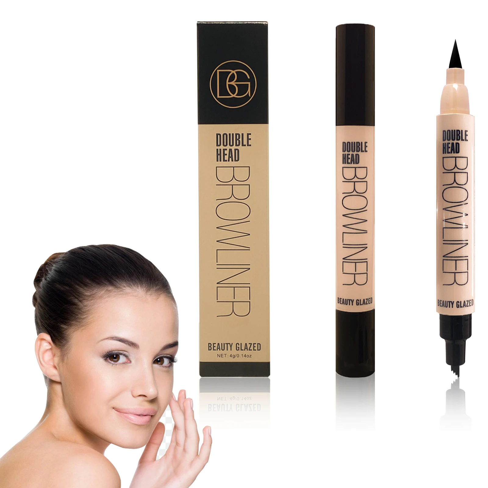 Eyebrow Pen Eyes Liner Liquid Make-Up Pencil Eyebrow Pencil With A Micro-Fork Tip Applicator Long-Lasting Creates Natural Brows
Eyebrow Pen Eyes Liner Liquid Make-Up Pencil Eyebrow Pencil With A Micro-Fork Tip Applicator Long-Lasting Creates Natural Brows