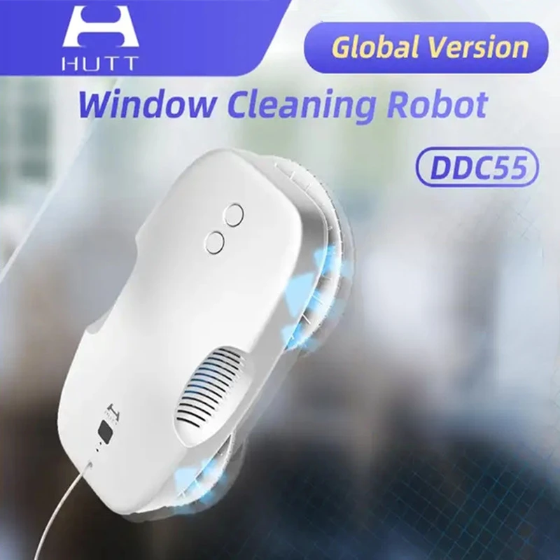 Global version HUTT Window cleaning robot DDC55 Electric Window Cleaner Smart Auto Magnetic Glass Tile wall Household cleaning
Global version HUTT Window cleaning robot DDC55 Electric Window Cleaner Smart Auto Magnetic Glass Tile wall Household cleaning