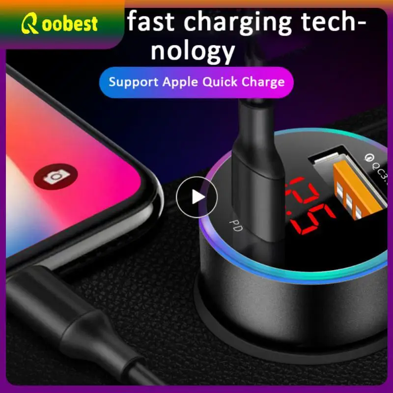 Universal Durable Multi-function Intelligent Car Charger Portable Digital Display Vehicle Charging Multifunctional Creative 
Universal Durable Multi-function Intelligent Car Charger Portable Digital Display Vehicle Charging Multifunctional Creative