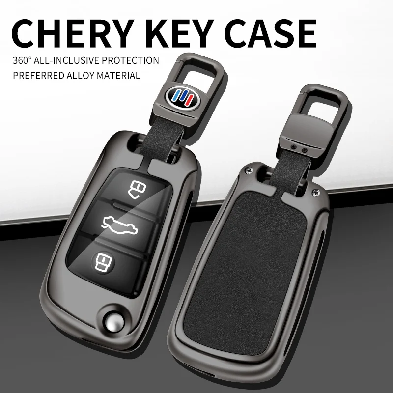 New Metal Leather Car Key Case Cover for Chery ARRIZO7 E3 E5 A3 A5 Tiggo 2 3 5 3X Fulwin2 Eastar Keyless Accessories Protector
New Metal Leather Car Key Case Cover for Chery ARRIZO7 E3 E5 A3 A5 Tiggo 2 3 5 3X Fulwin2 Eastar Keyless Accessories Protector