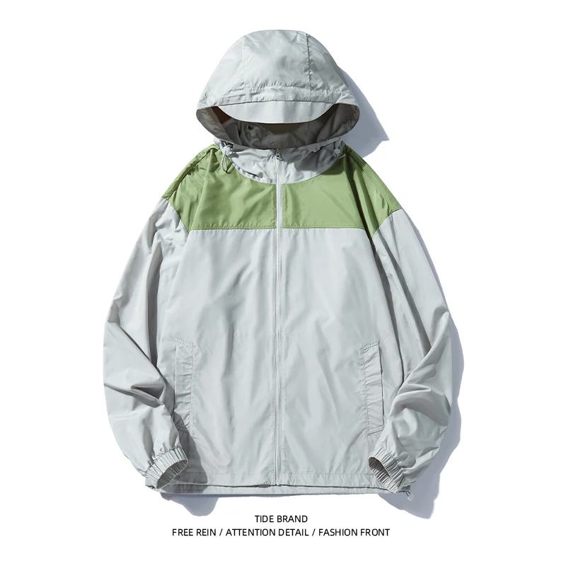 Green White 2023 Summer Casual Skin Jacket UPF 50+ UV Sun Protection Men Ultra-Light Sportswear Outwear Hooded Windbreaker
Green White 2023 Summer Casual Skin Jacket UPF 50+ UV Sun Protection Men Ultra-Light Sportswear Outwear Hooded Windbreaker