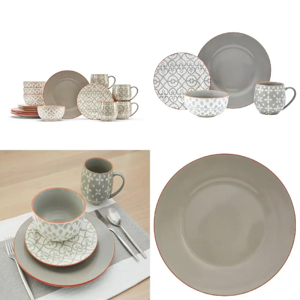 Gorgeous and Stylish 16-Piece Elegant Stoneware Dinnerware Set, Perfect for Enhancing Your Home Dining Experience.
Gorgeous and Stylish 16-Piece Elegant Stoneware Dinnerware Set, Perfect for Enhancing Your Home Dining Experience.