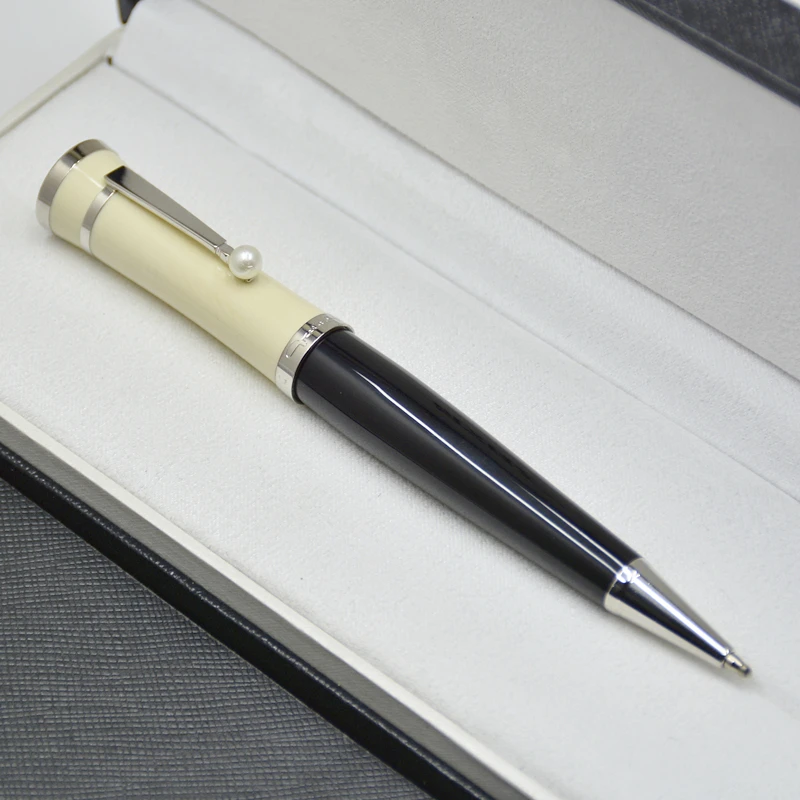 

high quality Greta Garbo Black and white MB ballpoint pen / Roller ball pen / Fountain pen office stationery luxury ball pens