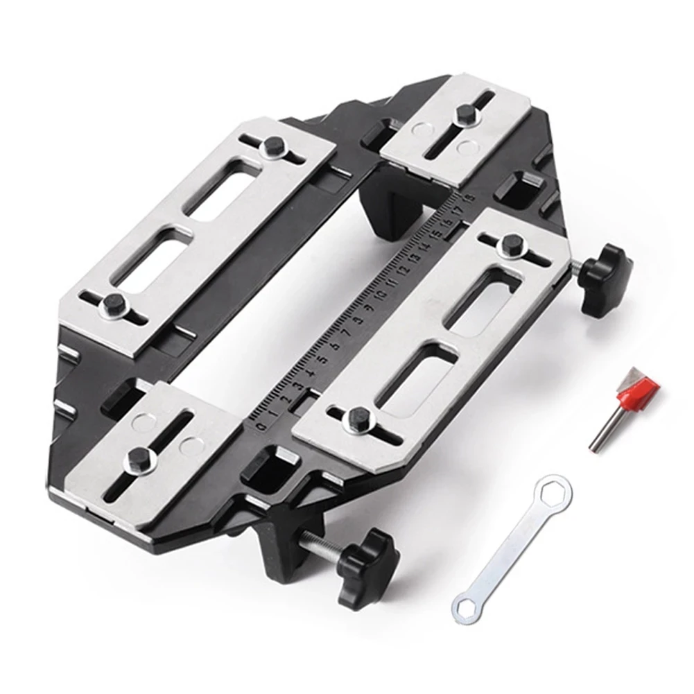 Wood Door Hinge Hole Opener Hinge Positioning Slotter Hinge Lock Guide Plate Hole Opener with Spanner Bottom Cutter Woodworking
Wood Door Hinge Hole Opener Hinge Positioning Slotter Hinge Lock Guide Plate Hole Opener with Spanner Bottom Cutter Woodworking