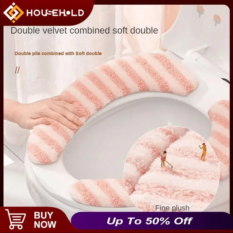 Universal Toilet Pad Electrostatic Adsorption Toilet Seat Light Luxury Household Toilet Sticker Bathroom Accessories Reusable
Universal Toilet Pad Electrostatic Adsorption Toilet Seat Light Luxury Household Toilet Sticker Bathroom Accessories Reusable