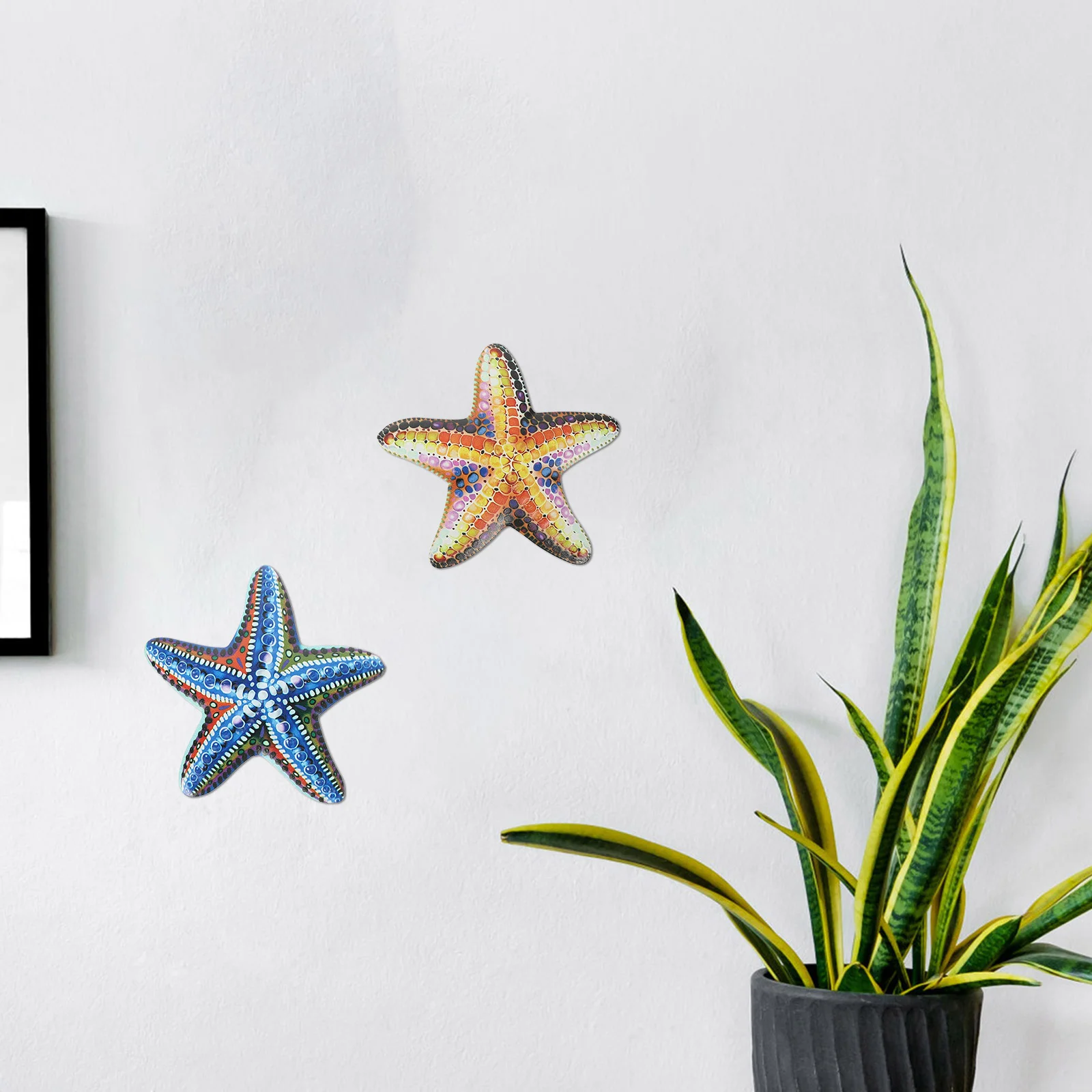 2Pcs Starfish Decor Starfish Wall Decor Starfish Wall Decor Wall Pendants Metal Starfish Decors
2Pcs Starfish Decor Starfish Wall Decor Starfish Wall Decor Wall Pendants Metal Starfish Decors