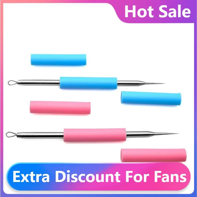 Hot Sale Facial Acne Remover Pimple Remover Stainless Steel Needle Facial Acne Pimple Extractor Blackhead Remover Tool
Hot Sale Facial Acne Remover Pimple Remover Stainless Steel Needle Facial Acne Pimple Extractor Blackhead Remover Tool