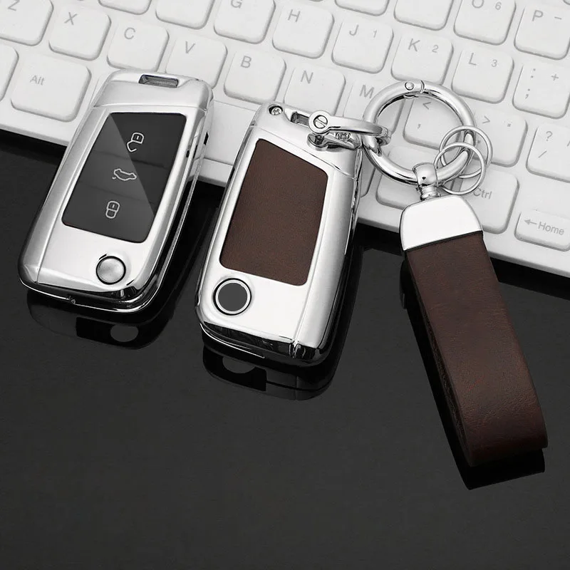 Zinc Alloy Car Remote Key Case Cover Shell for VW Volkswagen Magotan CC Passat Golf MK6 Jetta Lavida Polo Tiguan Skoda Kodiaq
Zinc Alloy Car Remote Key Case Cover Shell for VW Volkswagen Magotan CC Passat Golf MK6 Jetta Lavida Polo Tiguan Skoda Kodiaq