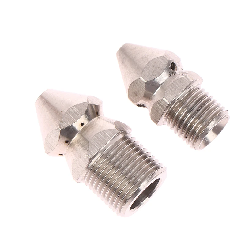 1Pc Forward Hole Cleaning Nozzle High Pressure Washer Drain Sewer Cleaning Pipe Spray Nozzle Rotary Clearning Nozzle
1Pc Forward Hole Cleaning Nozzle High Pressure Washer Drain Sewer Cleaning Pipe Spray Nozzle Rotary Clearning Nozzle