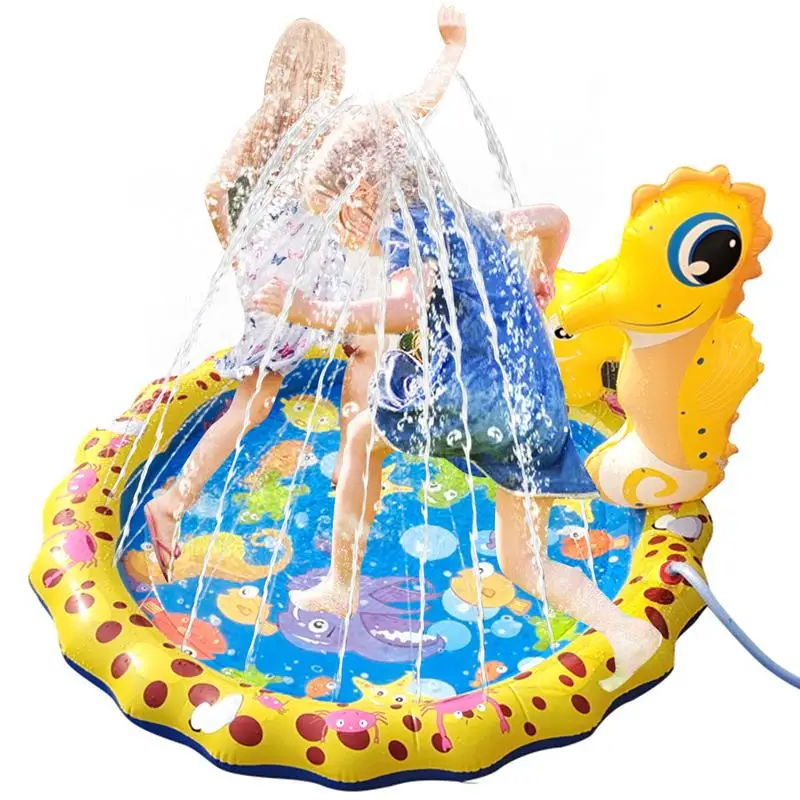 96cm Children Outdoor Splash Play Mat Inflatable Round Water Splash Play Pad Pools Playing Sprinkler Mat Yard Water Spray Pad
96cm Children Outdoor Splash Play Mat Inflatable Round Water Splash Play Pad Pools Playing Sprinkler Mat Yard Water Spray Pad