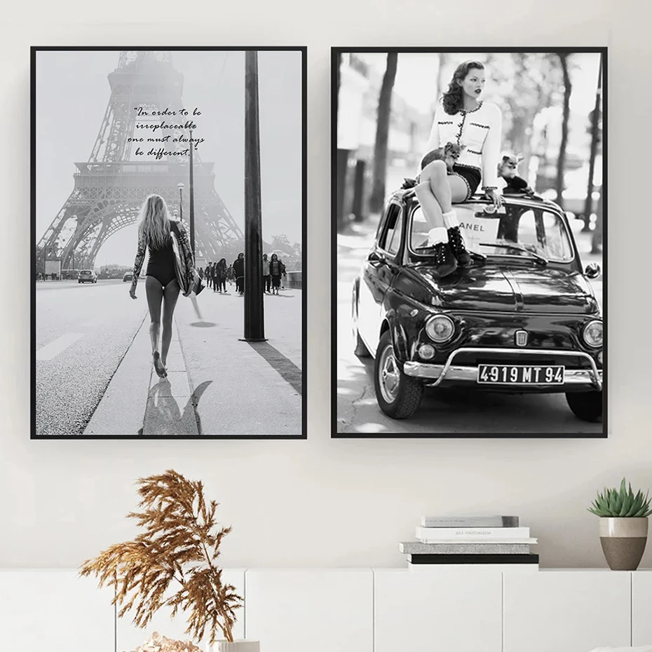 Vintage Eiffel Tower Sexy Girls Painting Printed On Canvas Retro Classic Car Pet Dog and Beauty Art Posters for Room Home Decor
Vintage Eiffel Tower Sexy Girls Painting Printed On Canvas Retro Classic Car Pet Dog and Beauty Art Posters for Room Home Decor