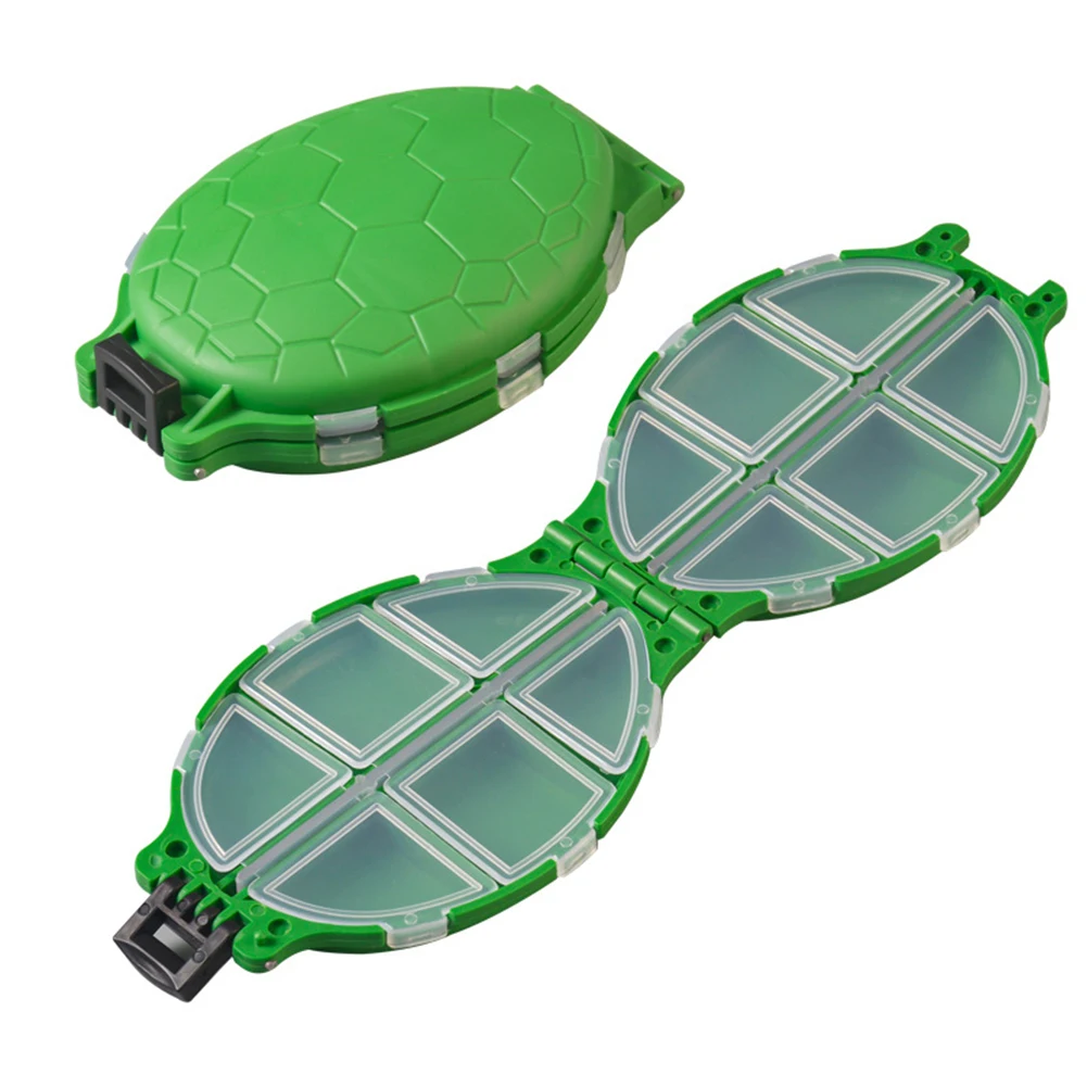Universal Bait Storage Fishing Tackle Box Practical Turtle Style 11x7x3cm Fishing Accessories Flying Fishing Kit
Universal Bait Storage Fishing Tackle Box Practical Turtle Style 11x7x3cm Fishing Accessories Flying Fishing Kit