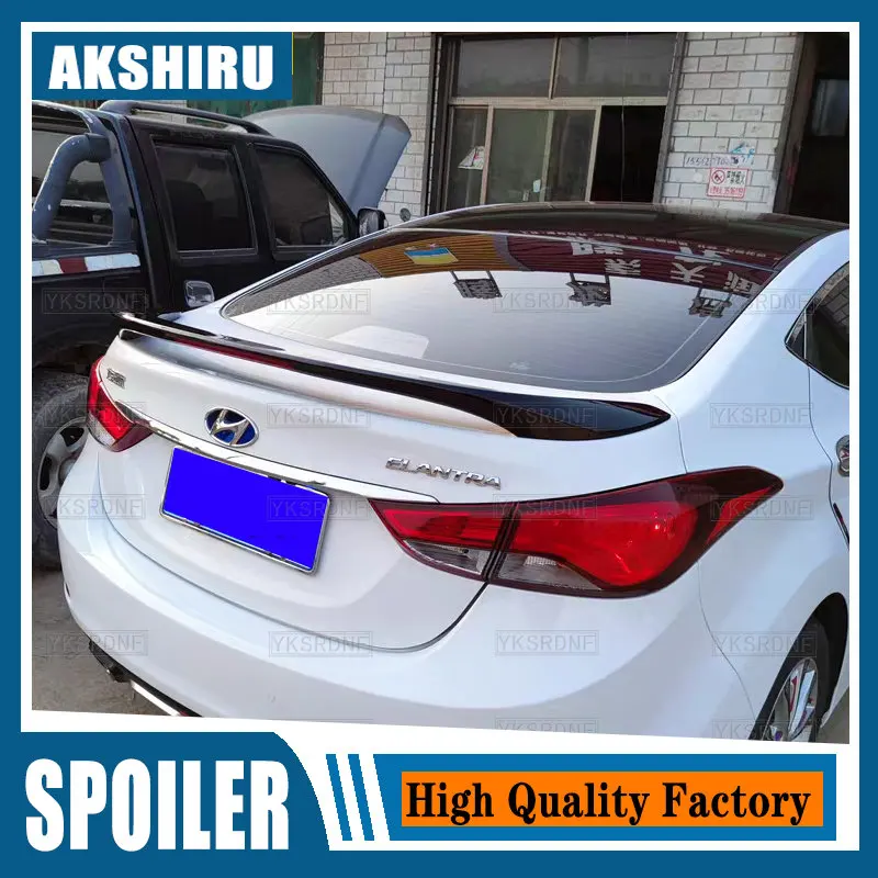 For Hyundai Elantra Spoiler 2012 2013 14 2015 With LED Light High Quality ABS Material Car Rear Trunk Wing Accessories Body Kit
For Hyundai Elantra Spoiler 2012 2013 14 2015 With LED Light High Quality ABS Material Car Rear Trunk Wing Accessories Body Kit