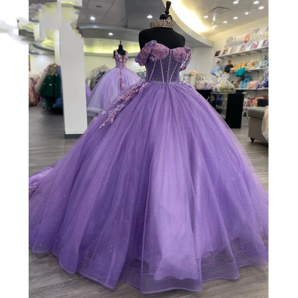 ANGELSBRIDEP Purple Quinceanera Dresses For 15 Years Old Girls Sweetheart Beaded Birthday Party Gowns Lace Up Back Graduation
ANGELSBRIDEP Purple Quinceanera Dresses For 15 Years Old Girls Sweetheart Beaded Birthday Party Gowns Lace Up Back Graduation