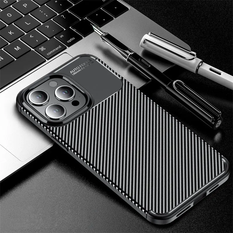 For iPhone 15 Pro Max Case Cover For iPhone 15 Pro Max Funda Carbon fiber Luxury Business Shockproof Back Case iphone 15 Pro Max
For iPhone 15 Pro Max Case Cover For iPhone 15 Pro Max Funda Carbon fiber Luxury Business Shockproof Back Case iphone 15 Pro Max