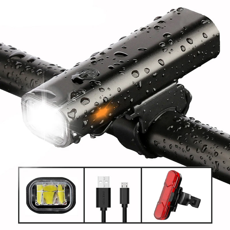 400 Lumens Bike Front Light Set Anti-glare USB Rechargeable MTB Bicycle Light With Taillight 3 Mode LED Cycling Headlight
400 Lumens Bike Front Light Set Anti-glare USB Rechargeable MTB Bicycle Light With Taillight 3 Mode LED Cycling Headlight