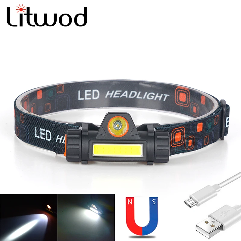 XP-G Q5 COB Led Built in Usb RechargeableHeadlamp Head Lamp Headlight Waterproof 18650 Battery Working Light 5w 2500lm Sensor
XP-G Q5 COB Led Built in Usb RechargeableHeadlamp Head Lamp Headlight Waterproof 18650 Battery Working Light 5w 2500lm Sensor