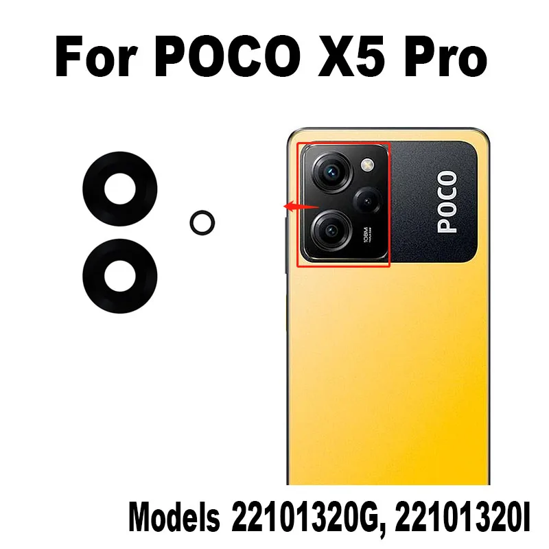 10 шт. оригинал для Xiaomi Poco X5 PRO задняя камера объектив стекло задняя крышка Замена 
10 шт. оригинал для Xiaomi Poco X5 PRO задняя камера объектив стекло задняя крышка Замена