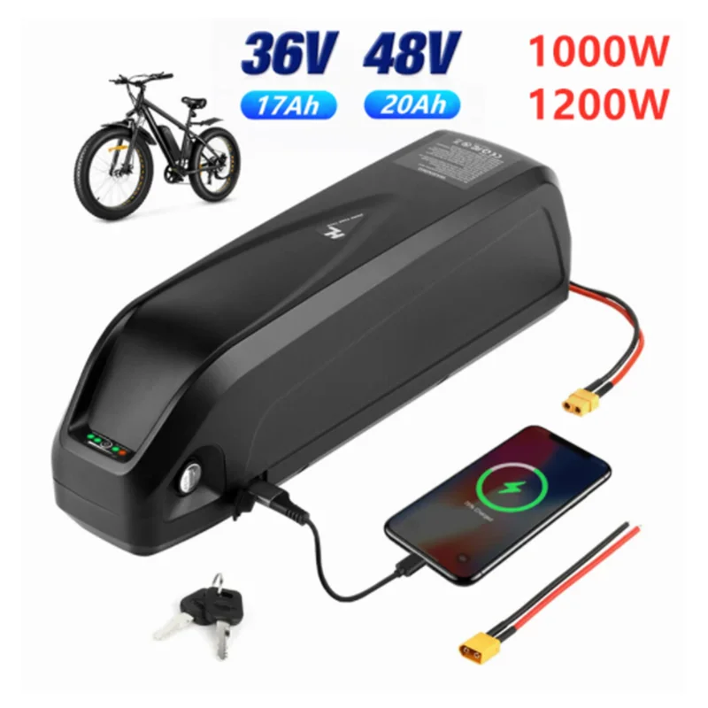Genuine Electric Bike Battery Pack 48V 17Ah 36V 20Ah Cells Front Rear Hub / Mid Drive Bicycle Motor Kit with Charger XT60 Plug
Genuine Electric Bike Battery Pack 48V 17Ah 36V 20Ah Cells Front Rear Hub / Mid Drive Bicycle Motor Kit with Charger XT60 Plug