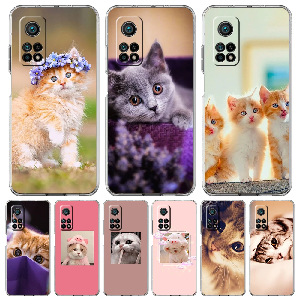 Cute Cat Transparent Phone Case for Xiaomi Mi 11 Ultra 12 11T 11X 11i Lite Poco X3 X4 NFC F3 GT M4 Pro 5G Soft Shell Fundas Bag
Cute Cat Transparent Phone Case for Xiaomi Mi 11 Ultra 12 11T 11X 11i Lite Poco X3 X4 NFC F3 GT M4 Pro 5G Soft Shell Fundas Bag
