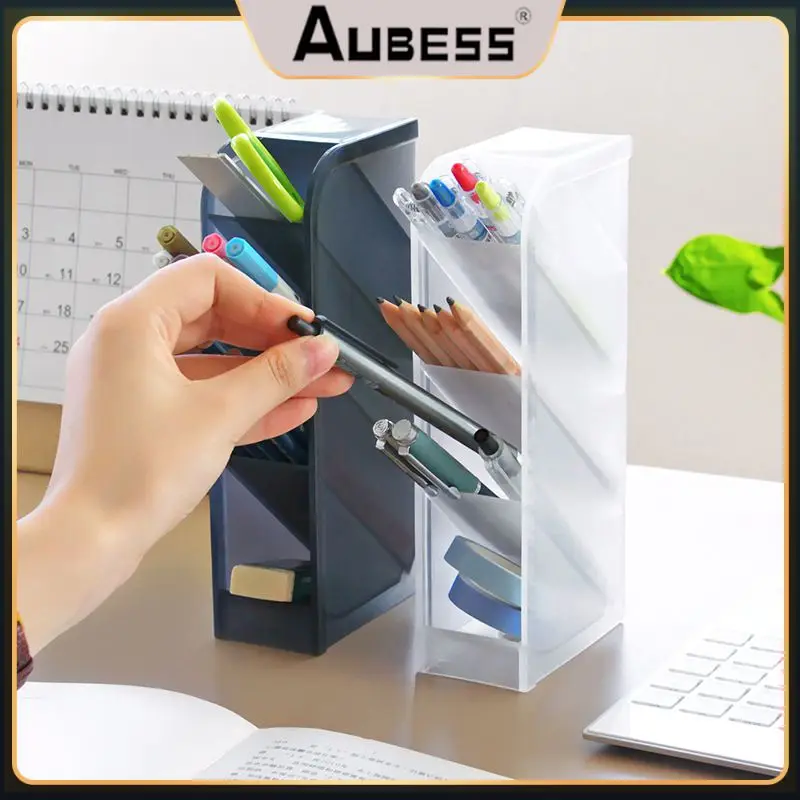 Multi-function Makeup Brush Stand 4 Grid Pen Holder Desktop Desk Organizer Oblique Insertion School Supplies Pp Plastic Office
Multi-function Makeup Brush Stand 4 Grid Pen Holder Desktop Desk Organizer Oblique Insertion School Supplies Pp Plastic Office