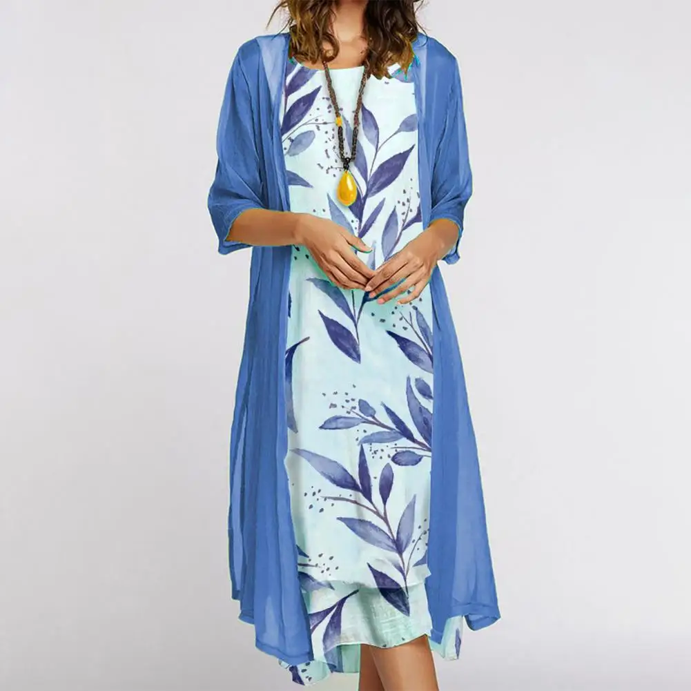 1 Set Office Lady Cardigan Dress Bamboo Leaves Large Hem Summer Vintage Elegant Dress Set for Party
1 Set Office Lady Cardigan Dress Bamboo Leaves Large Hem Summer Vintage Elegant Dress Set for Party