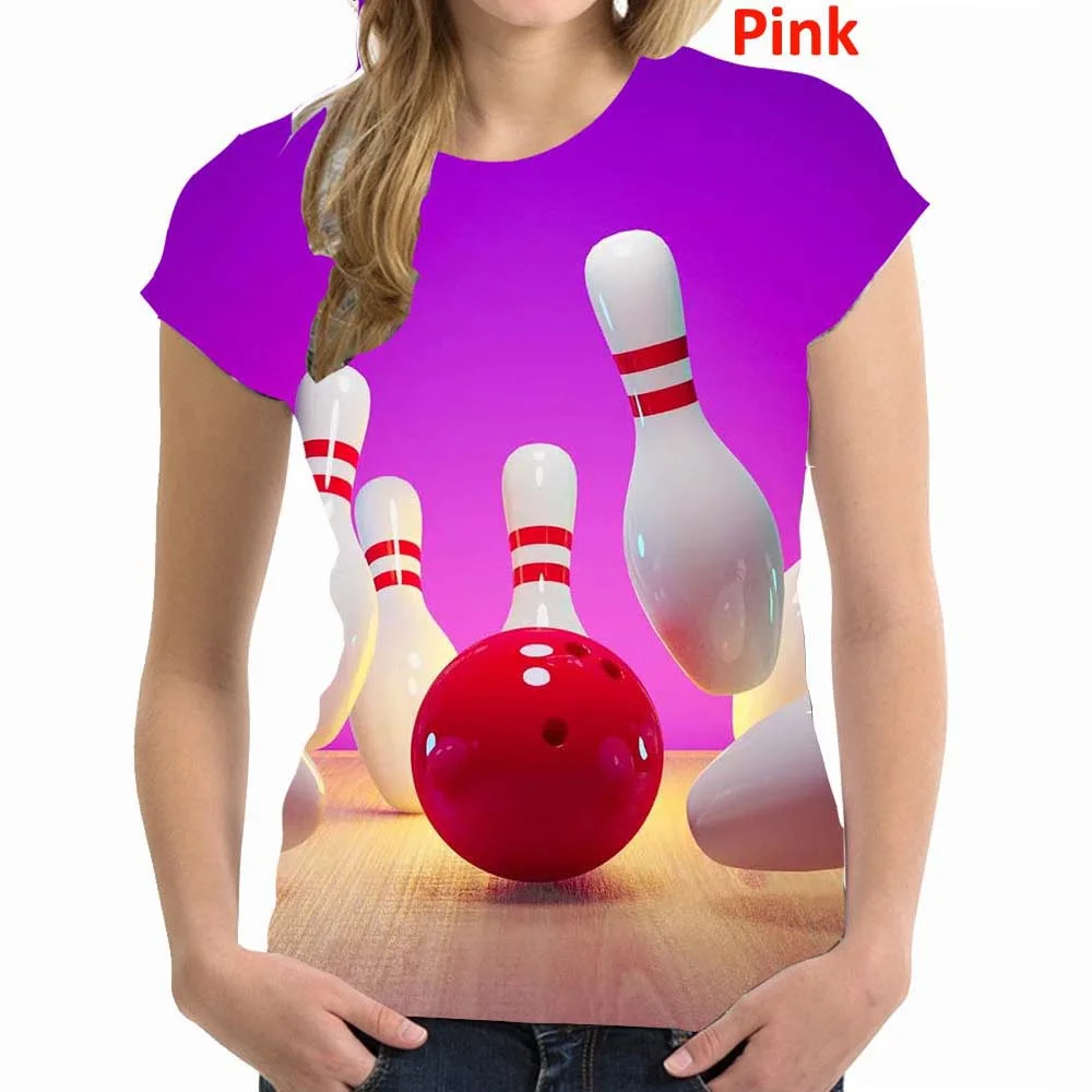 2023 3d Printed The Bowling Ball Top Tee Short Sleeve for Women Summer New Fashion Women T Shirt
2023 3d Printed The Bowling Ball Top Tee Short Sleeve for Women Summer New Fashion Women T Shirt