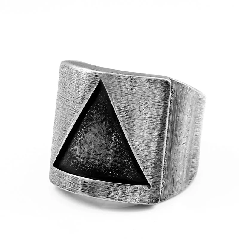 Punk Triangle Gothic Stainless Steel Ring Men Fashion Luxury Vintage Rings Valentine Jewelry Anniversary Wholesale Lots Bulk
Punk Triangle Gothic Stainless Steel Ring Men Fashion Luxury Vintage Rings Valentine Jewelry Anniversary Wholesale Lots Bulk