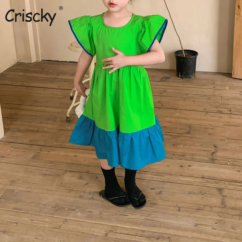 Criscky Summer Toddler Baby Kids Girl Tulle Dress Patchwork Dress Beach Patchwork Korean Dresses Vestidos Girl Clothes
Criscky Summer Toddler Baby Kids Girl Tulle Dress Patchwork Dress Beach Patchwork Korean Dresses Vestidos Girl Clothes