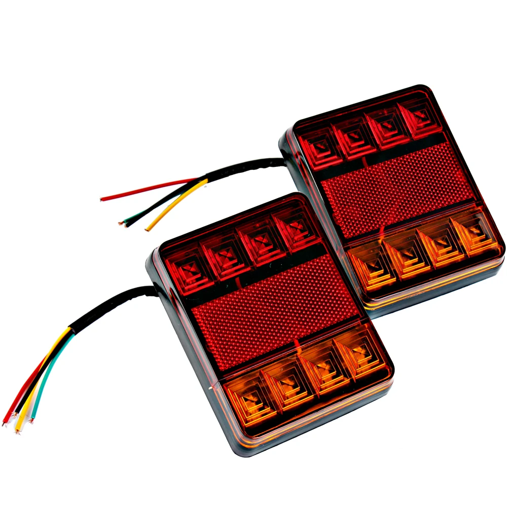 Car Styling Rear Parts for Trailer Truck Boat 2pcs/set Tailights Rear Lamps 8 LED Car Tail Light DC 12V Warning Lights
Car Styling Rear Parts for Trailer Truck Boat 2pcs/set Tailights Rear Lamps 8 LED Car Tail Light DC 12V Warning Lights