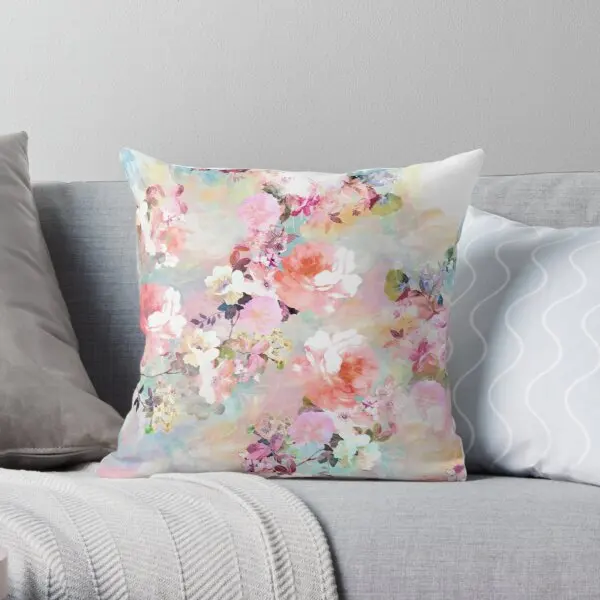 Romantic Pink Teal Watercolor Chic Flora Printing Throw Pillow Cover Square Decorative Decor Bed Anime Car Pillows not include
Romantic Pink Teal Watercolor Chic Flora Printing Throw Pillow Cover Square Decorative Decor Bed Anime Car Pillows not include