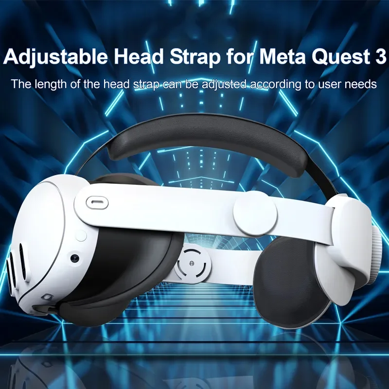Head Strap for Meta Quest3 Halo Strap Adjustable Comfortable Head Strap for Meta Quest 3 Accessories
Head Strap for Meta Quest3 Halo Strap Adjustable Comfortable Head Strap for Meta Quest 3 Accessories