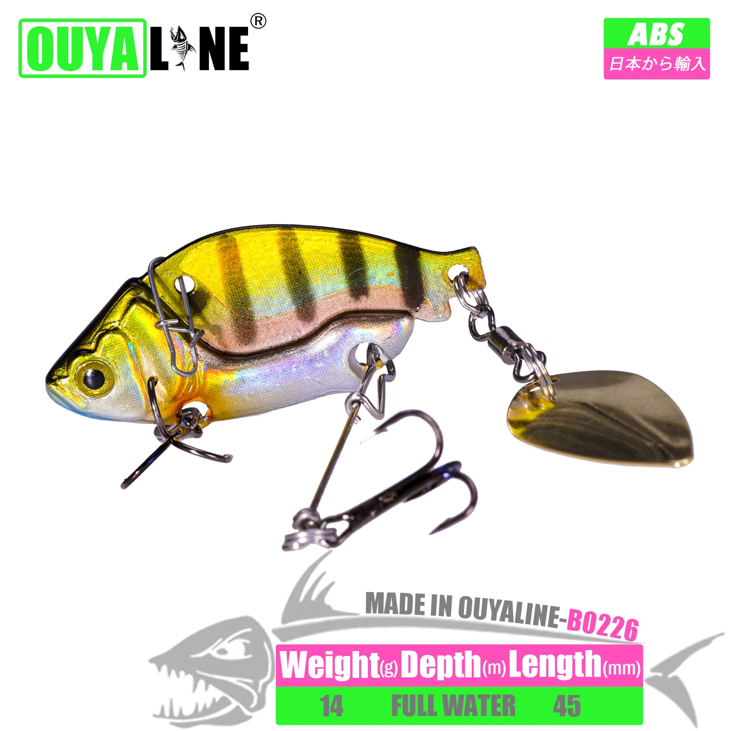 Fishing Accessories Vibration Lure Isca Artificial Weights 14g Metal Spoon Sinking Pesca Trolling Peche A La Carpe Leurre Angeln
Fishing Accessories Vibration Lure Isca Artificial Weights 14g Metal Spoon Sinking Pesca Trolling Peche A La Carpe Leurre Angeln