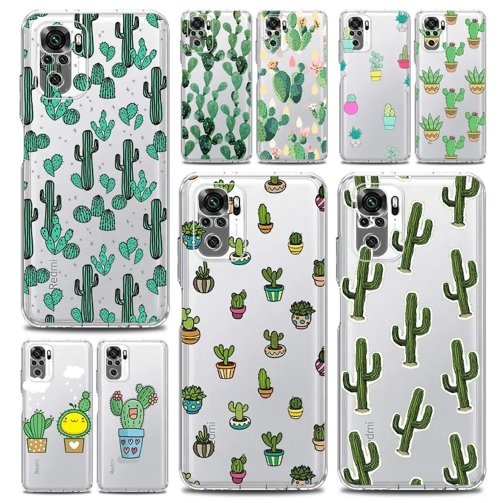 Cute Cactus Plant Phone Case For Xiaomi Redmi Note 9S 9 8 10 11 Pro 7 8T 9C 9A 8A K40 Pro Soft Silicone Transparent Back Cover
Cute Cactus Plant Phone Case For Xiaomi Redmi Note 9S 9 8 10 11 Pro 7 8T 9C 9A 8A K40 Pro Soft Silicone Transparent Back Cover