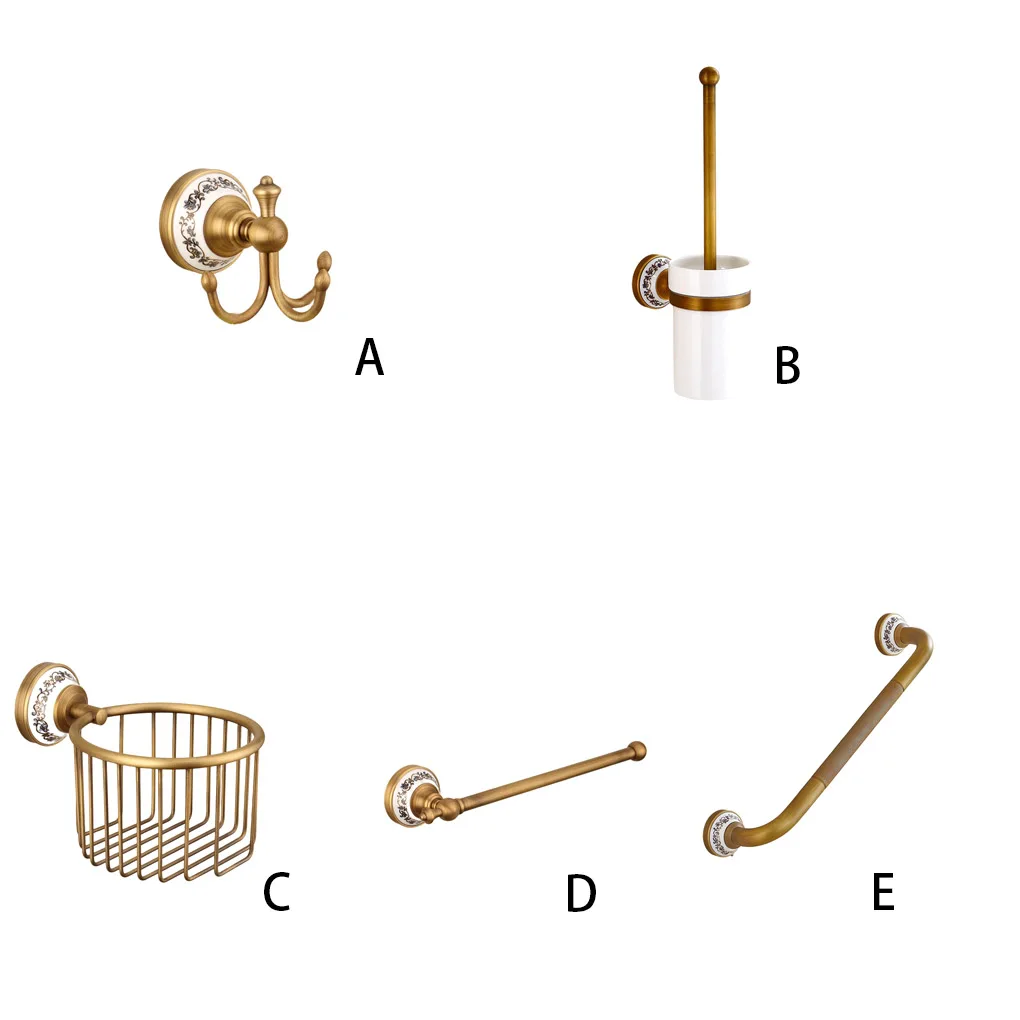 Copper Bathroom Hardware Solid Color Stylish Replacement Towel Brush Roll Paper Washcloth Hanger Rack Accessories
Copper Bathroom Hardware Solid Color Stylish Replacement Towel Brush Roll Paper Washcloth Hanger Rack Accessories