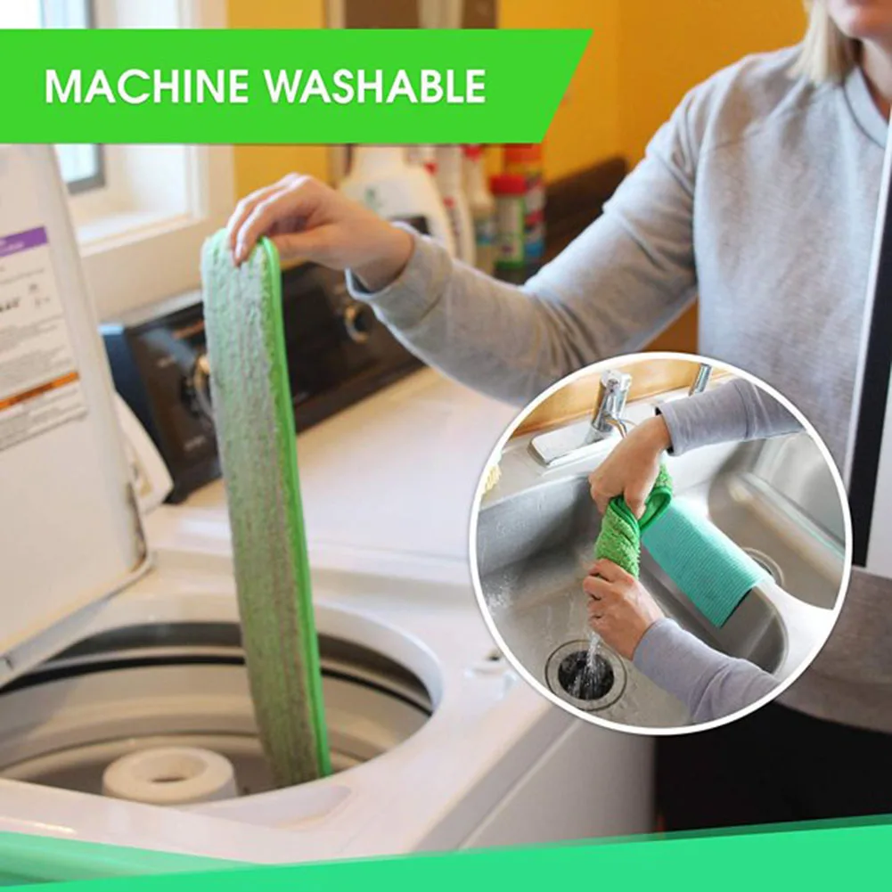 Mop Pad Cloth Mop Head Replacemen's Best Thick Spray Wet Dust Dry Flat 18 Inch Microfiber Cloths Cleaning Cloths For Bona
Mop Pad Cloth Mop Head Replacemen's Best Thick Spray Wet Dust Dry Flat 18 Inch Microfiber Cloths Cleaning Cloths For Bona