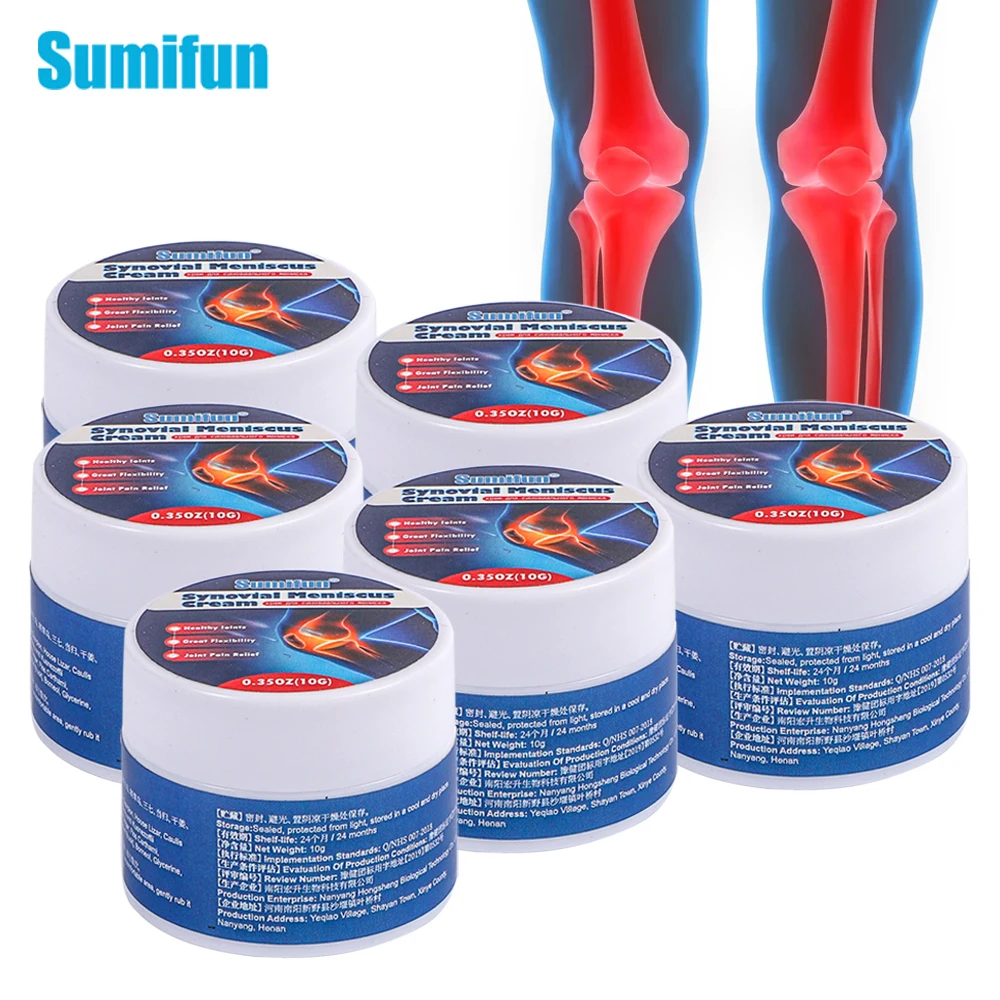 6Pcs Knee Joint Pain Relief Cream Rheumatoid Arthritis Meniscus Sprain Ointment Bone Ache Treatment Medical Plaster Health Care
6Pcs Knee Joint Pain Relief Cream Rheumatoid Arthritis Meniscus Sprain Ointment Bone Ache Treatment Medical Plaster Health Care