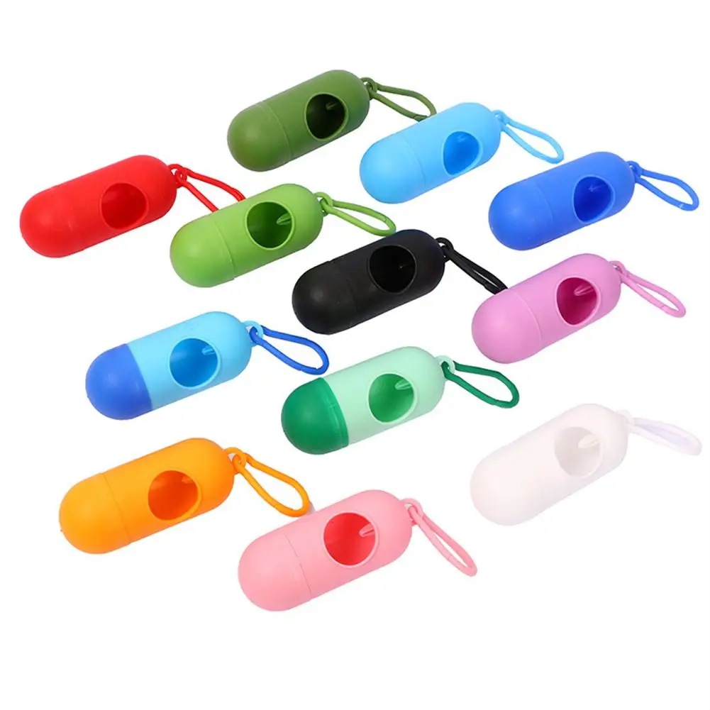 Pet Pill-shaped Garbage Case With Carry Rope Portable Thicked Storage Box Pet Supplies
Pet Pill-shaped Garbage Case With Carry Rope Portable Thicked Storage Box Pet Supplies