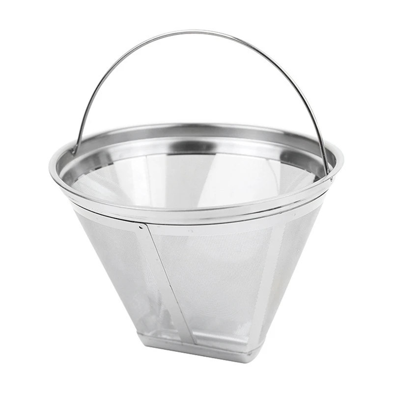 Coffee Filter Coffee Maker Reusable Stainless Steel 4 Cone Coffee Filters For Ninja Coffee Maker, Accessories
Coffee Filter Coffee Maker Reusable Stainless Steel 4 Cone Coffee Filters For Ninja Coffee Maker, Accessories