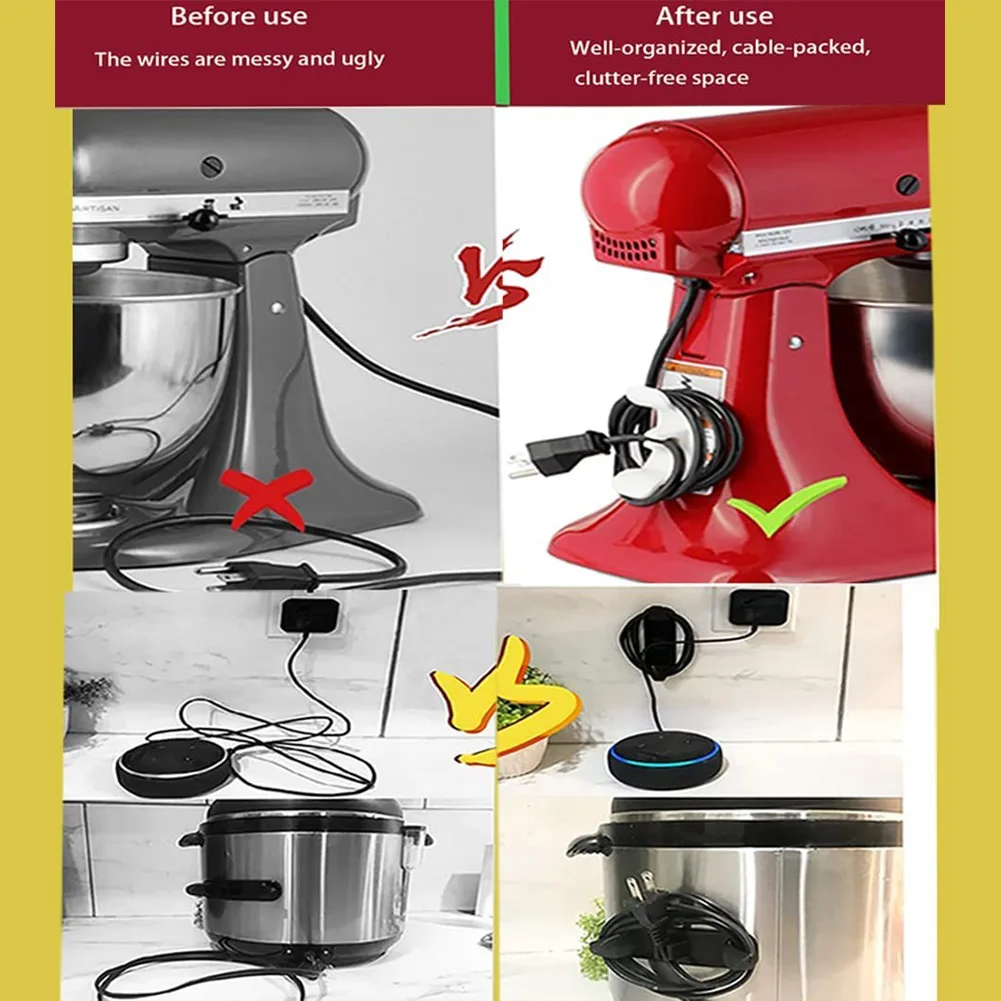 Kitchen Household Appliances Cord Organizer Cord Wrapper Kitchen Winder Organizes And Secures Toaster Line Easy To Install
Kitchen Household Appliances Cord Organizer Cord Wrapper Kitchen Winder Organizes And Secures Toaster Line Easy To Install