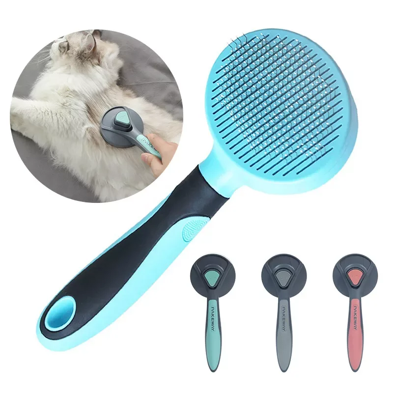 2023New Groom One Key Dog Hair Self Cleaning Comb Special Pin Needle Massage Cleaner Pet Brush for Dog Cat Animal Fur Tools
2023New Groom One Key Dog Hair Self Cleaning Comb Special Pin Needle Massage Cleaner Pet Brush for Dog Cat Animal Fur Tools