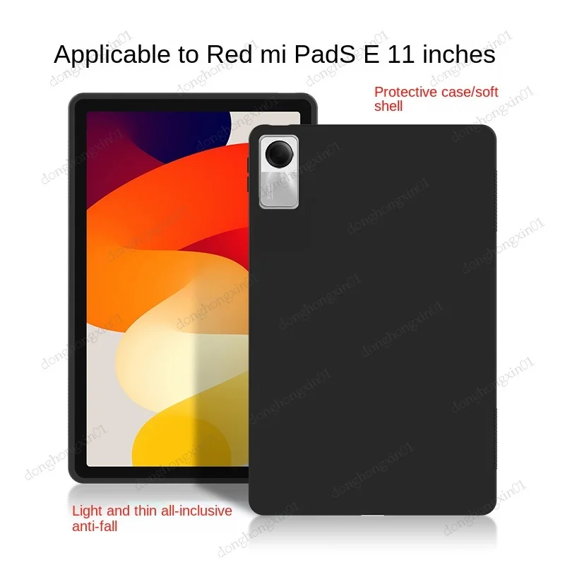 Black Case for Xiaomi Redmi Pad SE 11 inch 2023 TPU Soft Cover For Redmi Pad SE 11" 2023
Black Case for Xiaomi Redmi Pad SE 11 inch 2023 TPU Soft Cover For Redmi Pad SE 11" 2023