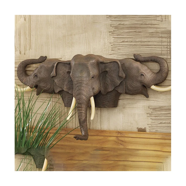 Modern Home decor wall art sculpture resin animal elephant head statue sculpture prices for sale
Modern Home decor wall art sculpture resin animal elephant head statue sculpture prices for sale