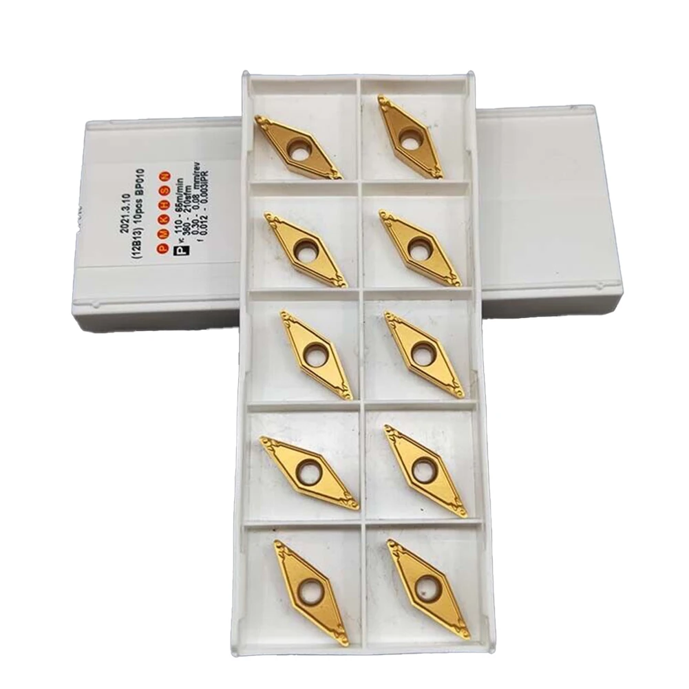 Insert VBMT160408-HQ Carbide Good Strong Impact Resistance Finishing For Semi-fining Durable Precision Grinding
Insert VBMT160408-HQ Carbide Good Strong Impact Resistance Finishing For Semi-fining Durable Precision Grinding