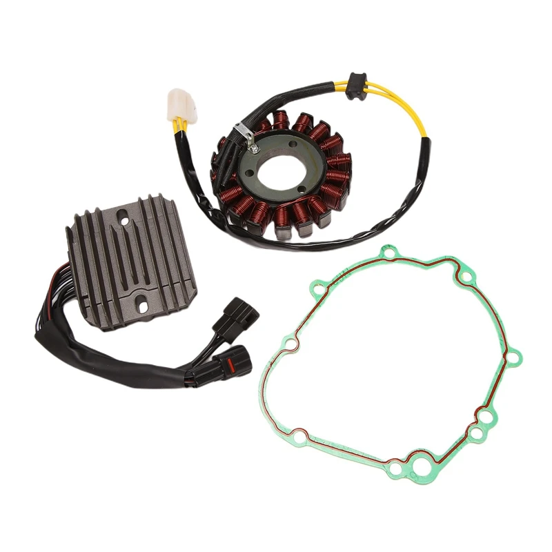 Stator Coil & Regulator Rectifier + Gasket for 2006-2010 SUZUKI GSXR 600 GSX-R 600
Stator Coil & Regulator Rectifier + Gasket for 2006-2010 SUZUKI GSXR 600 GSX-R 600