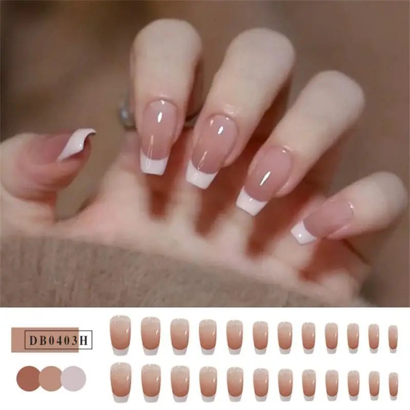 24pcs/box False Nails Cute Nail Art Wearable Fake Nails Full Cover Heart Tips With Glue and Sticker With Wearing Tools As Gift
24pcs/box False Nails Cute Nail Art Wearable Fake Nails Full Cover Heart Tips With Glue and Sticker With Wearing Tools As Gift