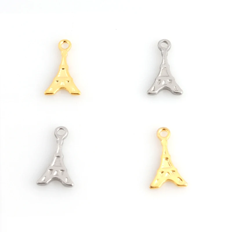 20pcs/lot 12x7mm Stainless Steel Paris Eiffel Tower Star pendants for jewelry making DIY Necklace Bracelet Earrings Charms Craft
20pcs/lot 12x7mm Stainless Steel Paris Eiffel Tower Star pendants for jewelry making DIY Necklace Bracelet Earrings Charms Craft